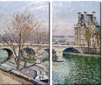 Картина Королевский мост и Павильон Флоры (1903 г.)
