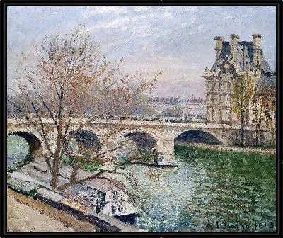 Картина Королевский мост и Павильон Флоры (1903 г.)