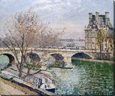 Картина Королевский мост и Павильон Флоры (1903 г.)