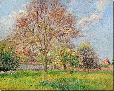 Картина Большой грецкий орех в Эраньи, полдень (1900 г.)