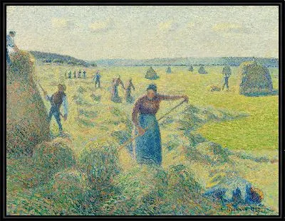Картина Уборка сена, Эраньи