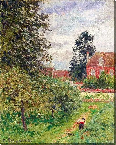 Картина Дом англичан, Эраньи (около 1902 г.)