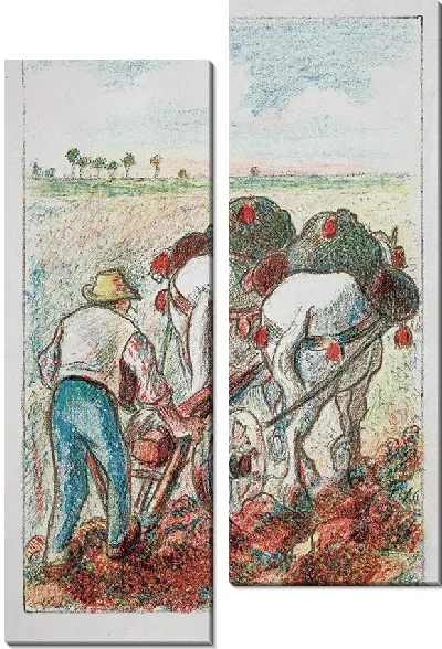Картина Плуг (1901)