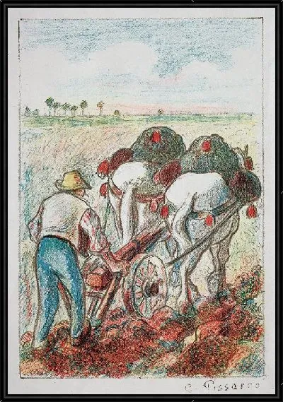 Картина Плуг (1901)