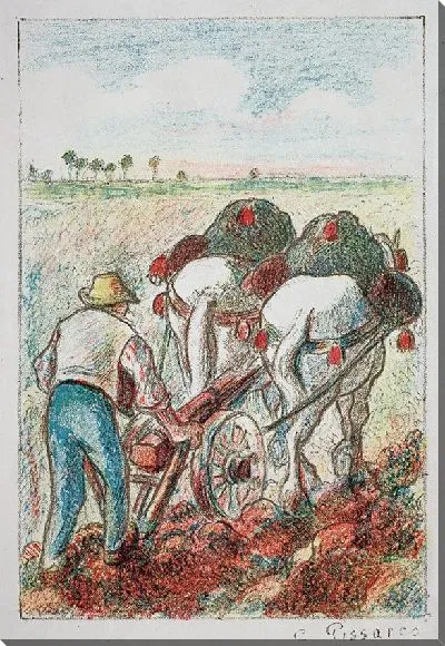 Картина Плуг (1901)