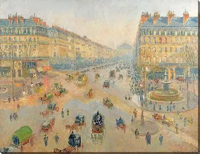 Картина Авеню Оперы (1898 г.)