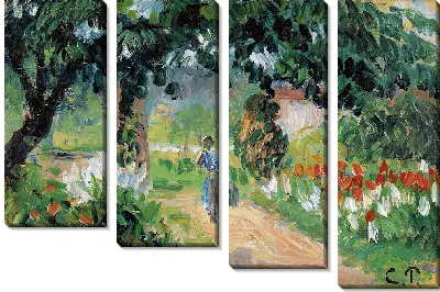 Картина Аллея дю Жарден Д'Эраньи (около 1899 г.)
