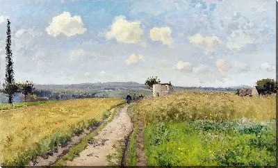 Картина Июньское утро близ Понтуаза (1873)