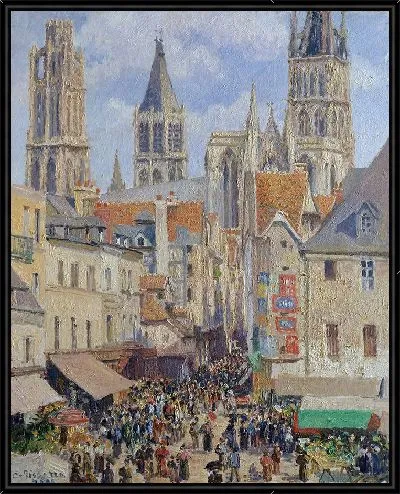 Картина Руан (Эффект солнечного света) (1898)