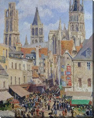 Картина Руан (Эффект солнечного света) (1898)