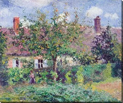 Картина Крестьянский дом в Эраньи (1884)