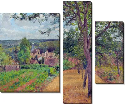 Картина Сады в Лувесьене (1872 г.)
