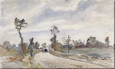 Картина Лувесьен, Маршрут Сен-Жермен (1871 г.)