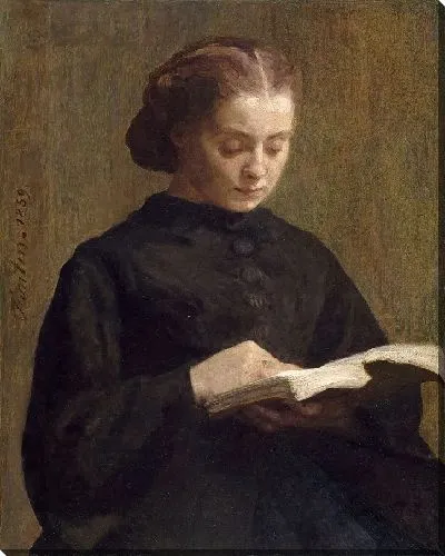 Картина Портрет мадемуазель Мари Фантен-Латур