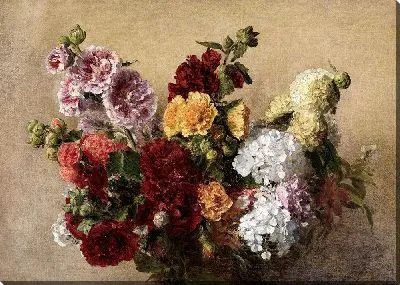 Картина Букет мальв