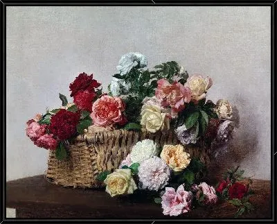 Корзина роз