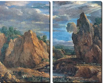 Картина Аллюмовые рудники Толфы