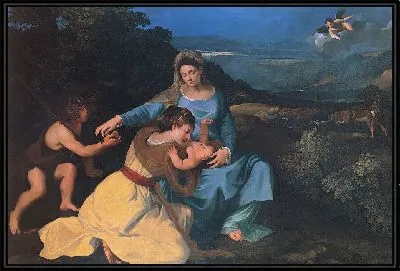 Мадонна с Младенцем, Святой Екатериной и Святым Иоанном