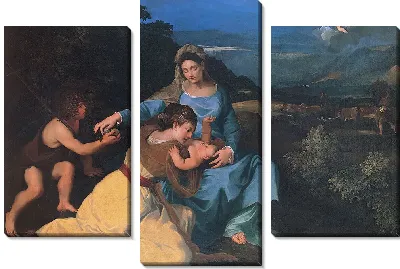 Мадонна с Младенцем, Святой Екатериной и Святым Иоанном