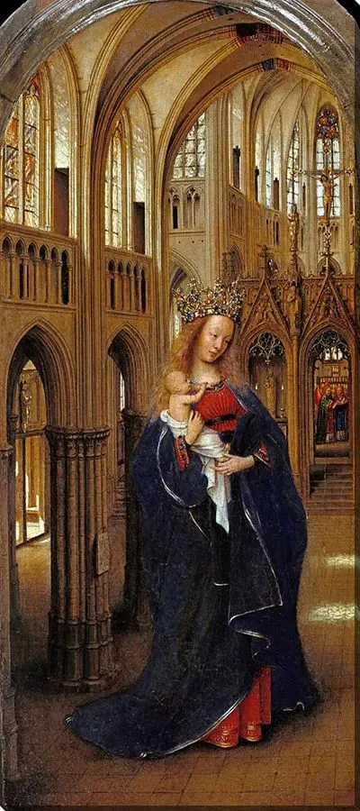 Картина Мадонна в церкви