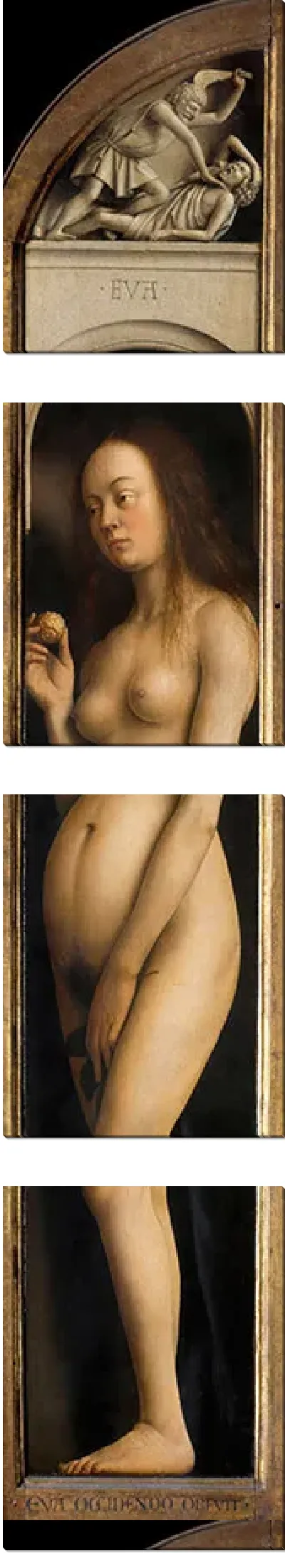 Картина Гентский алтарь Ева