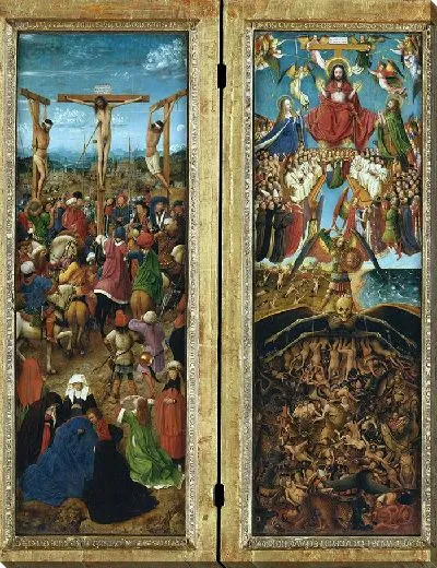 Картина Распятие; Страшный суд