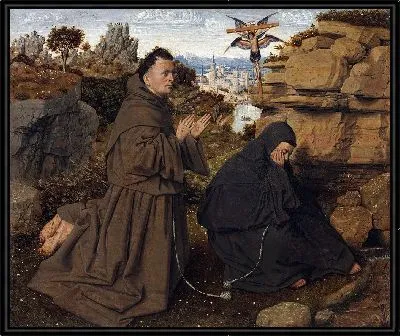 Святой Франциск Ассизский получает стигматы