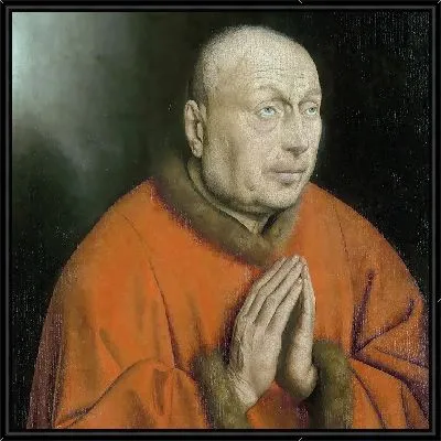 Гентский алтарь, портрет Йооса Виджа