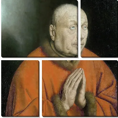 Гентский алтарь, портрет Йооса Виджа