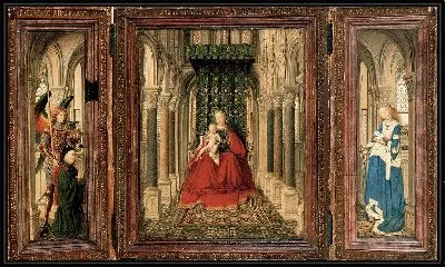 Триптих «Мария с младенцем, Св. Михаил и Екатерина»