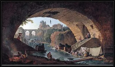 Картина Вид на мост Сфинкса