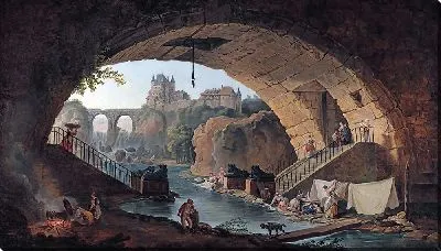 Картина Вид на мост Сфинкса