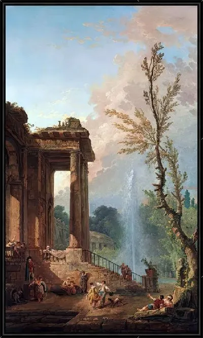 Картина Портик загородного особняка