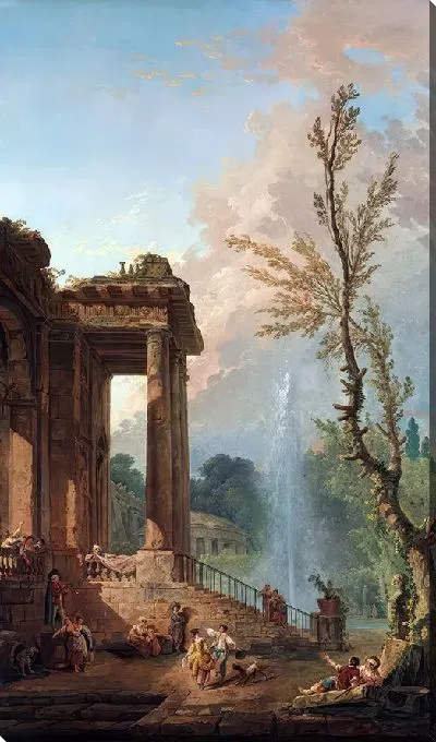 Картина Портик загородного особняка