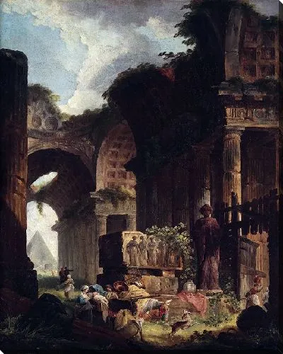 Картина Храм в руинах