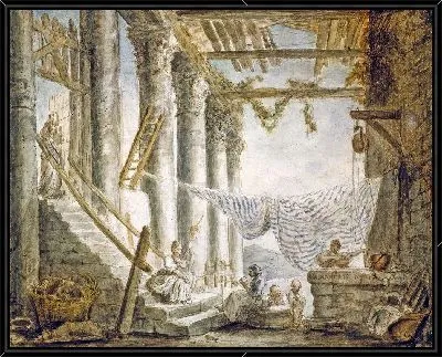 Картина Руины храма Юпитера