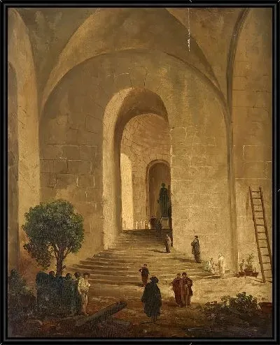 Картина Оранжерея Версальского дворца