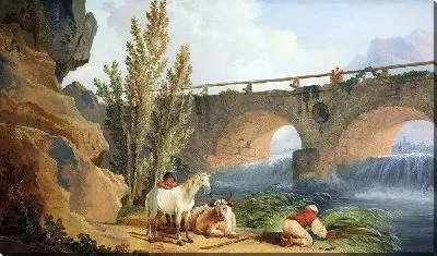 Мост через каскад