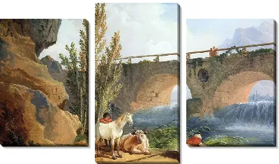 Мост через каскад