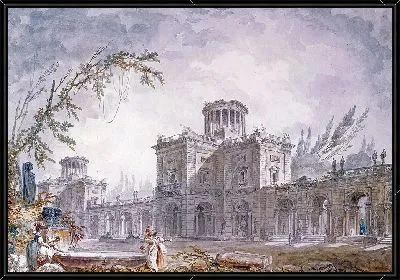 Архитектурная фантазия, 1760 г.