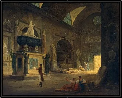 Зал в Музее памятников