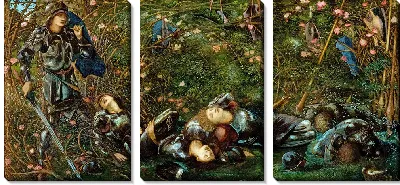 Картина Принц входит в лес