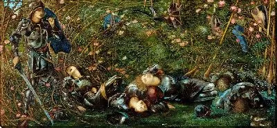 Картина Принц входит в лес