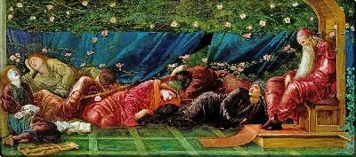 Картина Король и его двор