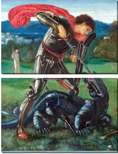 Картина Святой Георгий и дракон