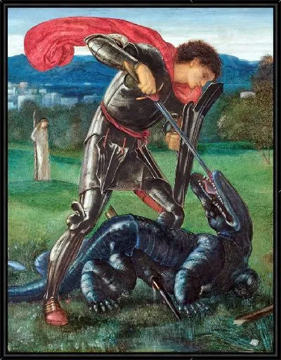 Картина Святой Георгий и дракон