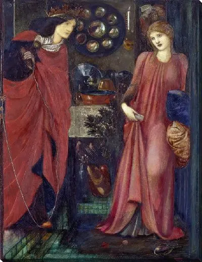 Картина Прекрасная Розамунда и королева Элеонора