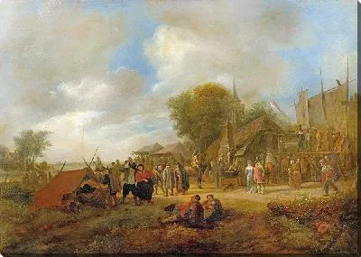 Картина Деревенская ярмарка