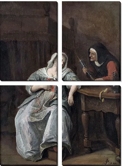 Картина Больная Женщина-1