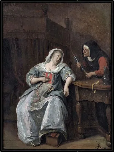 Картина Больная Женщина-1